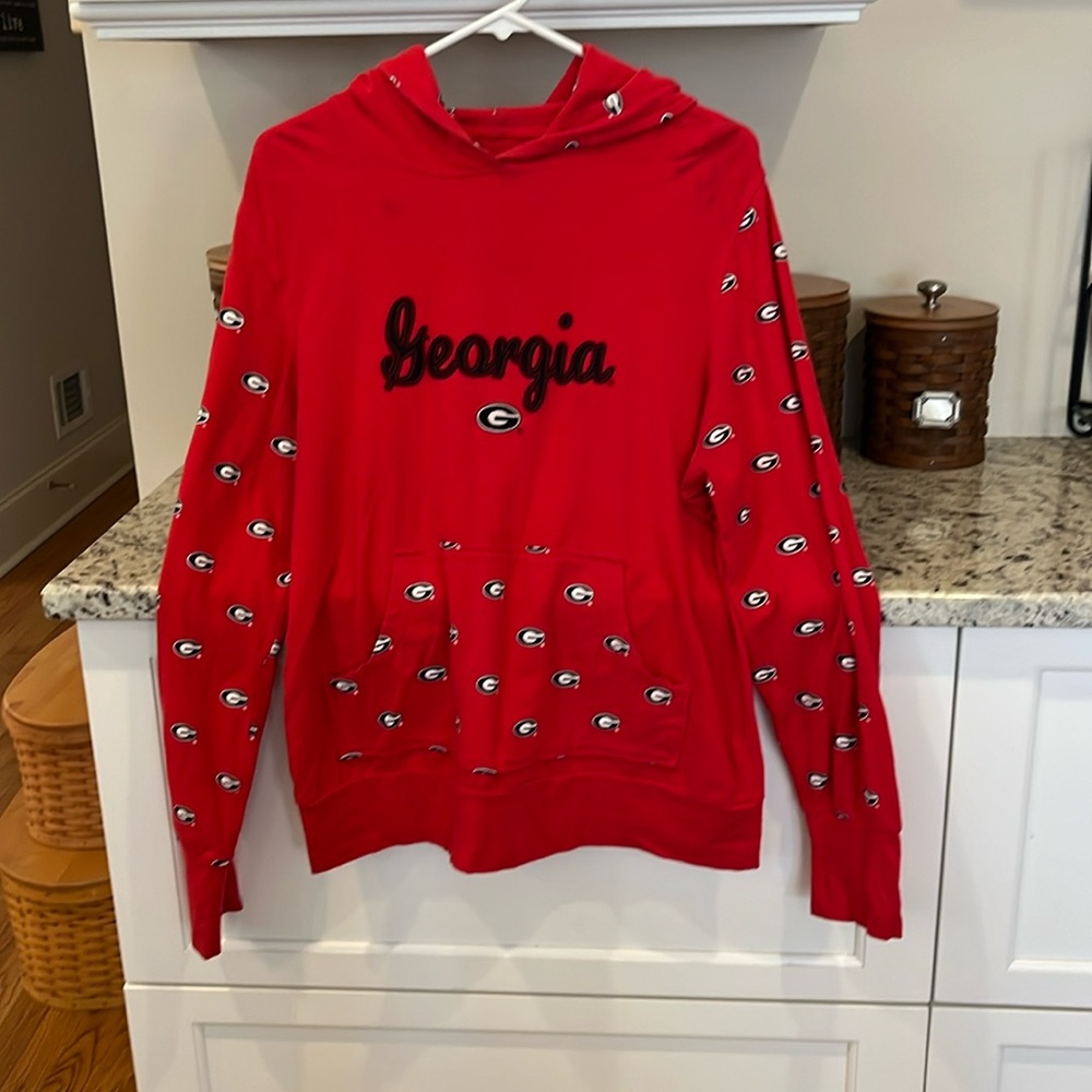 University of Georgia hooded sweatshirt